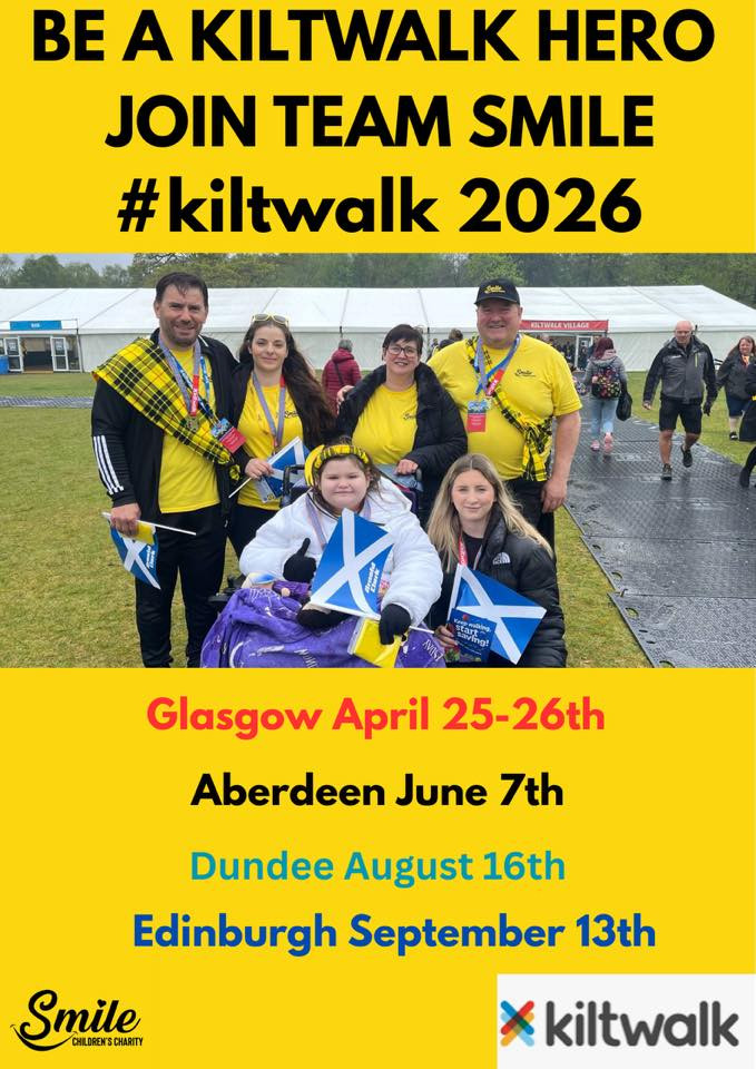 We’re Taking on the Kiltwalk – Join Team SMILE!