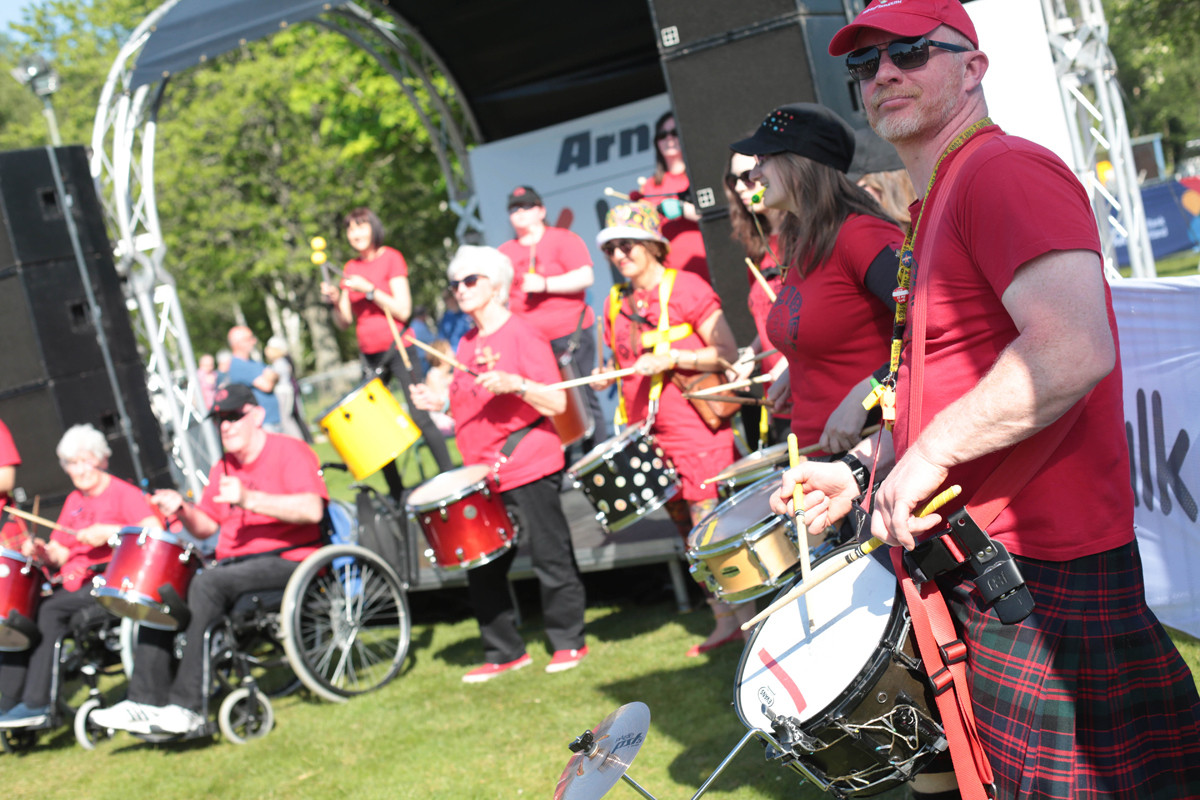 We need your help! Join us for the Edinburgh Kiltwalk!